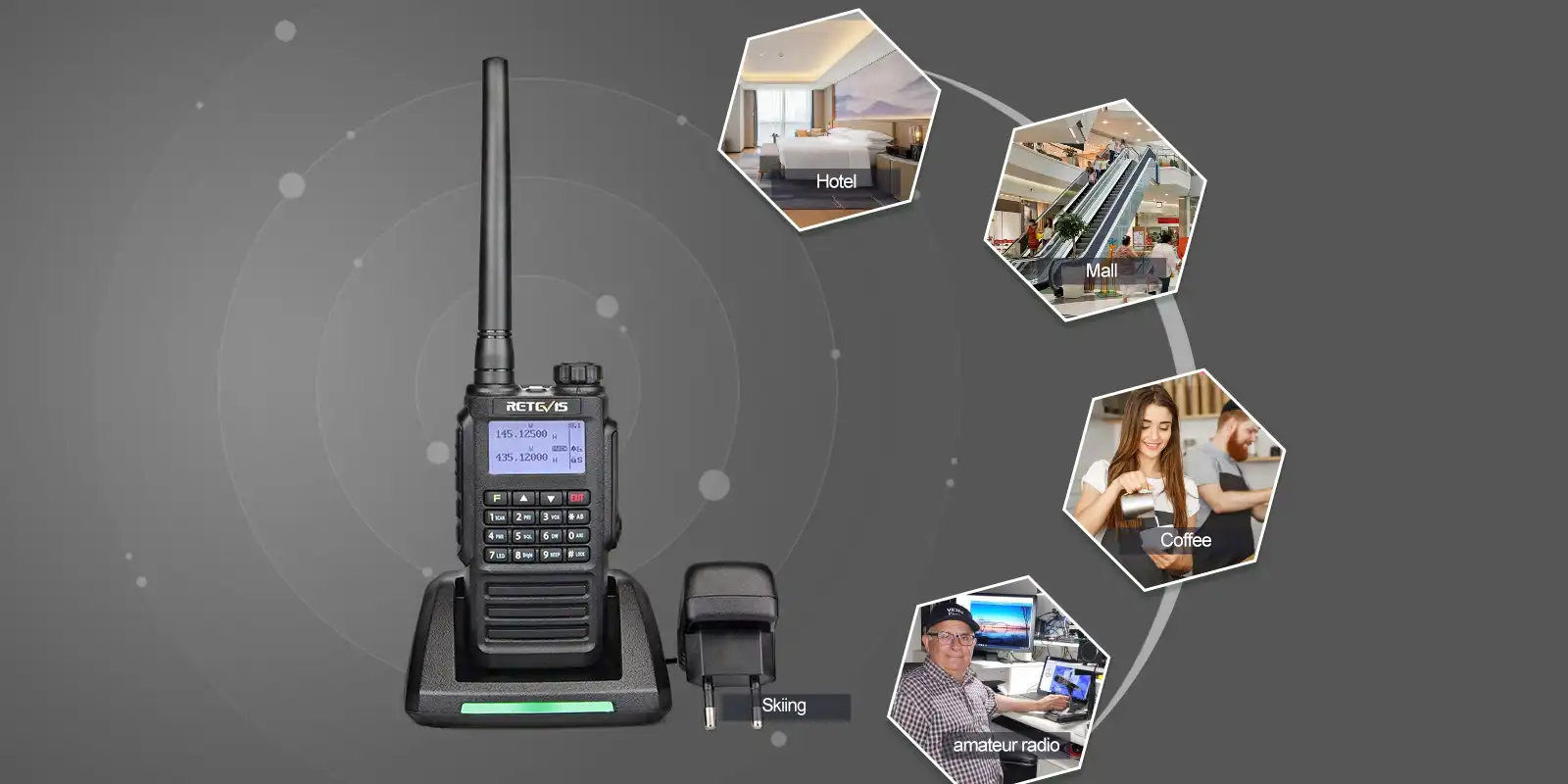 RT87 dual band for business and ham